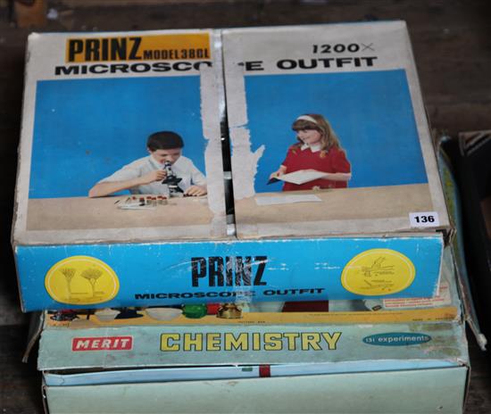 2 school microscope sets